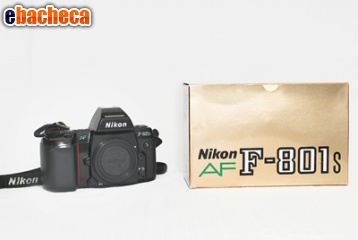 Anteprima Nikon 801S corpo macchina