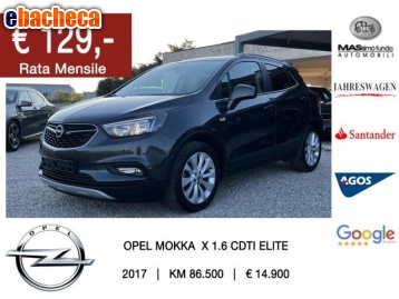 Anteprima Opel Mokka X 1.6 cdti…