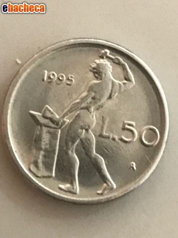 Anteprima Rara moneta 50 lire