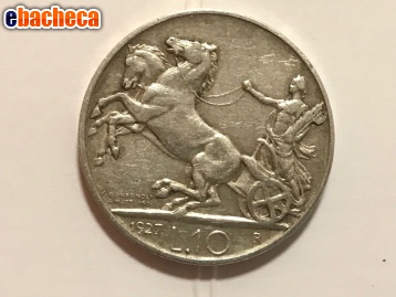 Anteprima Moneta 10 Lire 1927 “Biga