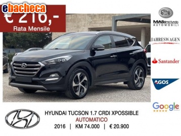 Anteprima Hyundai tucson 1.7 crdi…