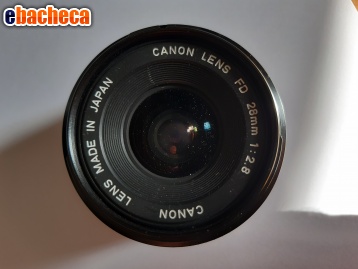 Anteprima Obiettivo Canon 28mm.