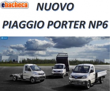 Anteprima Piaggio porter np6