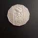 Miniatura Moneta Regina Elisabetta 2