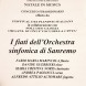 Annuncio Quintetto sinfonica SRemo