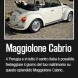 Annuncio Maggiolone Bianco Cabrio