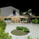 Miniatura Villa con giardino in… 1
